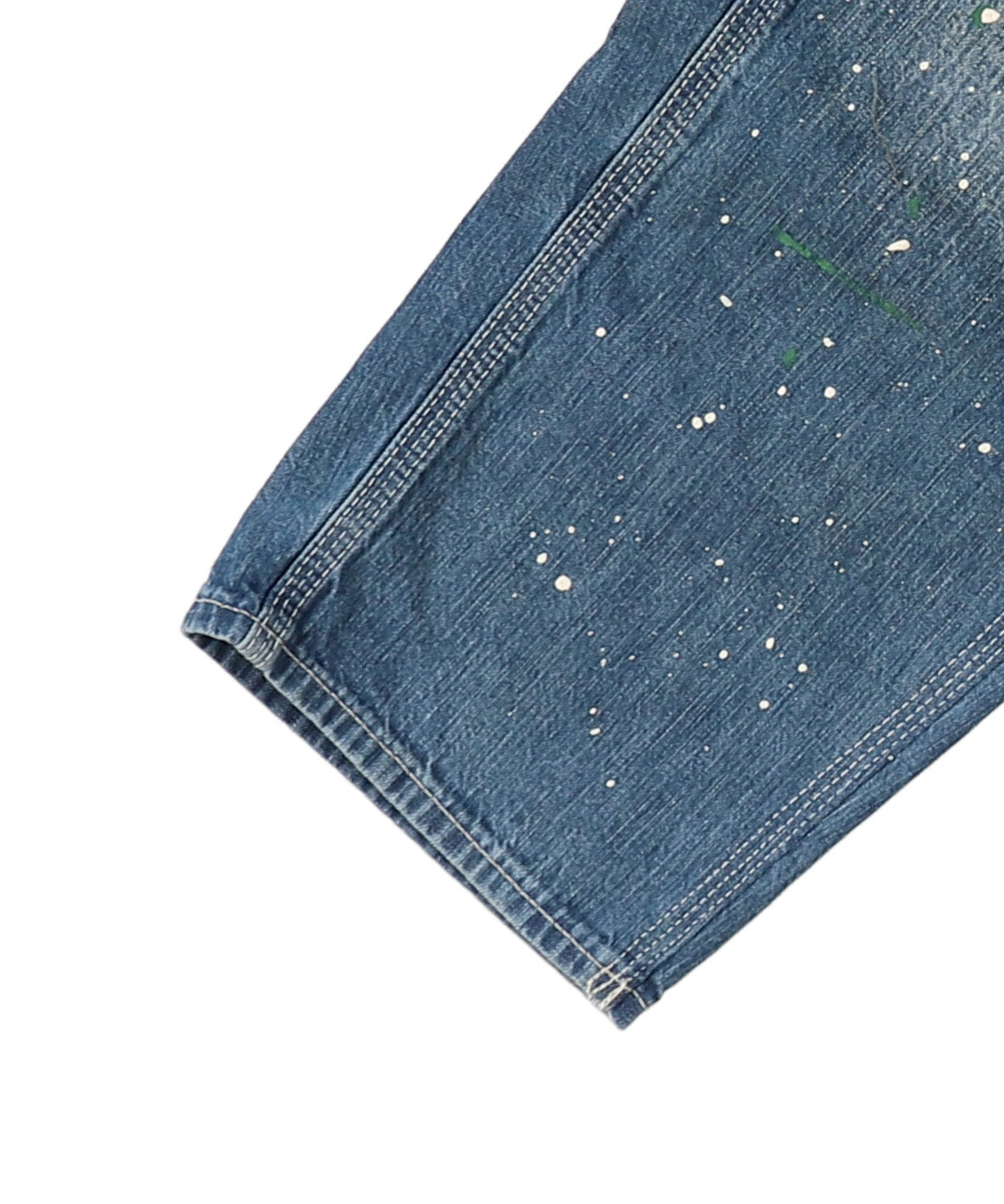 Denim Switched Design Pants