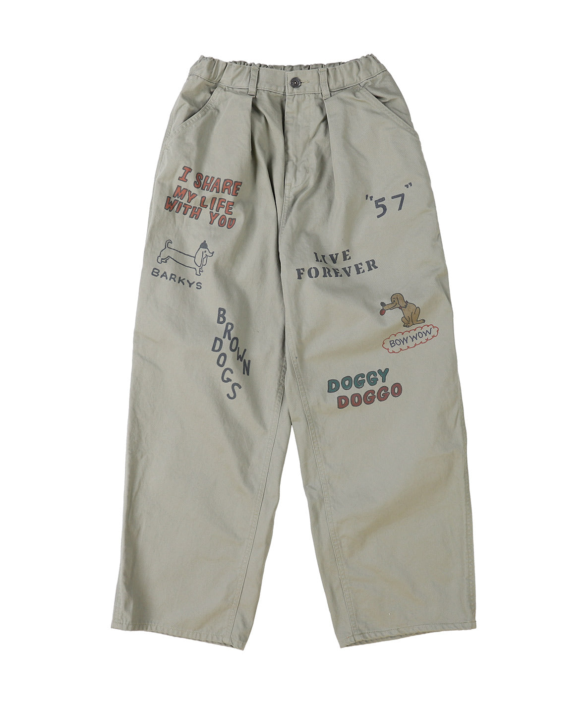 Vintage DOGS Pants(LADIES)