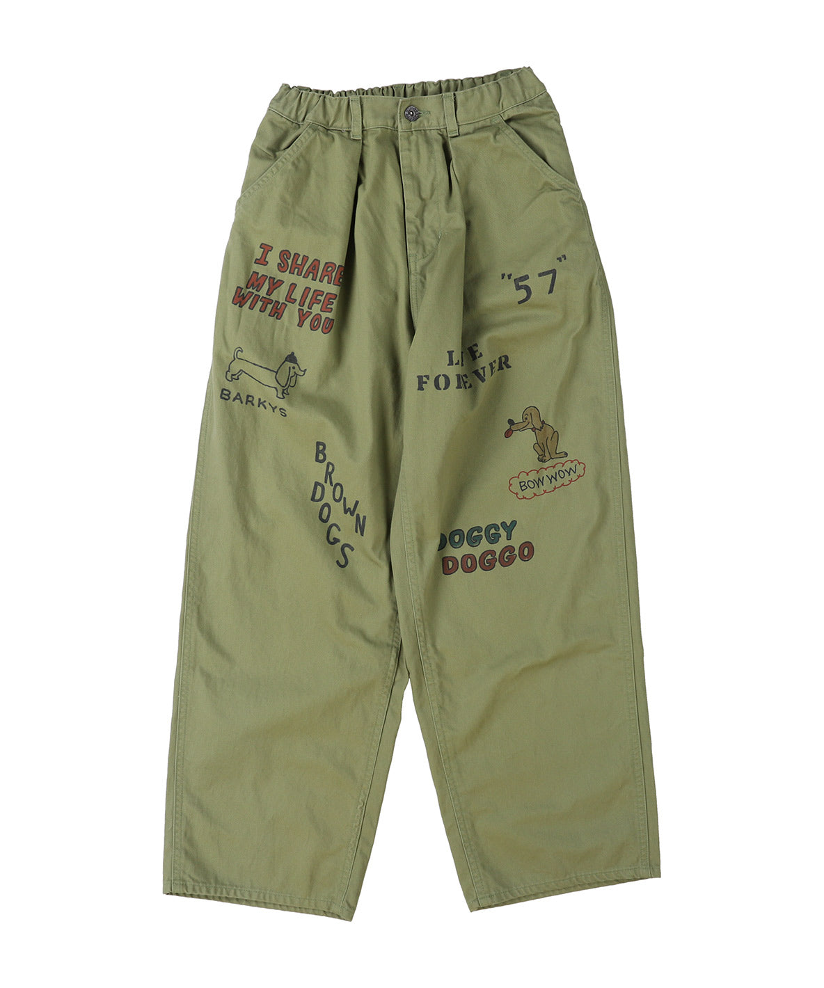 Vintage DOGS Pants(LADIES)
