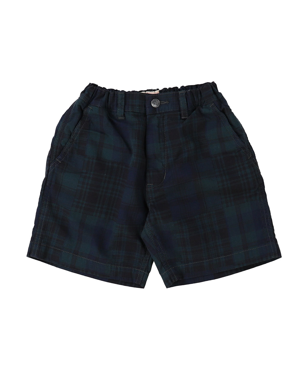 Double Cloth Patchwork Shorts