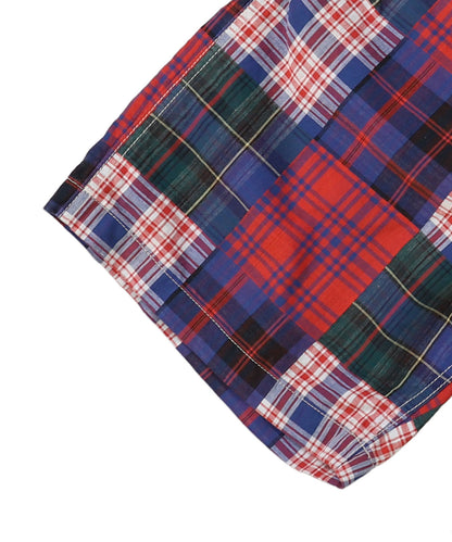 Double Cloth Patchwork Shorts(LADIES)