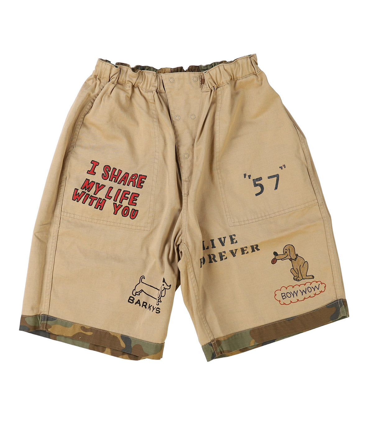 Backsatin Reversible Shorts(LADIES)