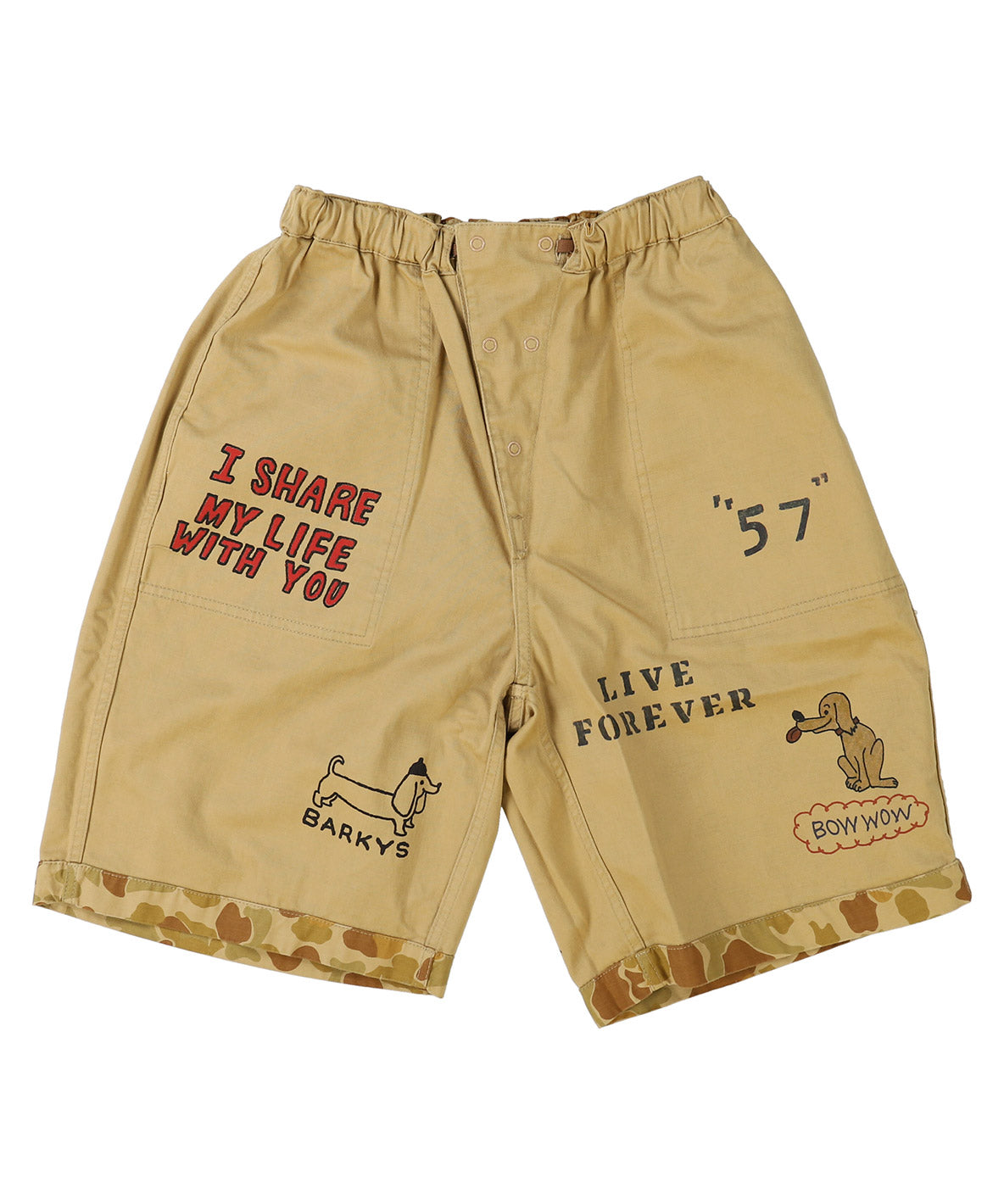 Backsatin Reversible Shorts(LADIES)