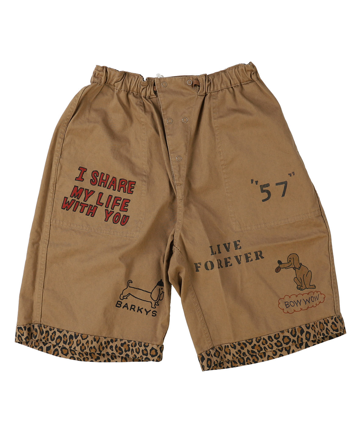 Backsatin Reversible Shorts(LADIES)