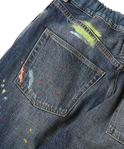 Airy Denim Ink 5P Long Pants(LADIES)
