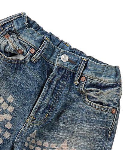 12oz HOME MADE Denim Printed Long Pants
