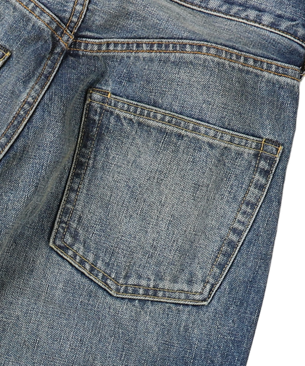 12oz HOME MADE Denim Embroidered Long Pants(LADIES)
