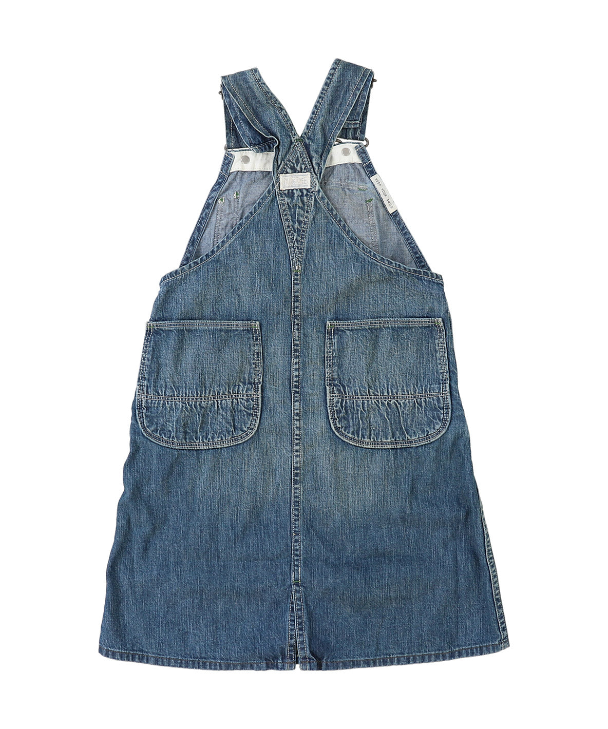 8oz Denim Jumper Skirt