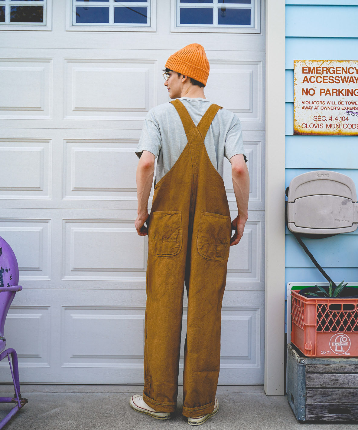 Vintage Duck Cloth Overall(MENS)