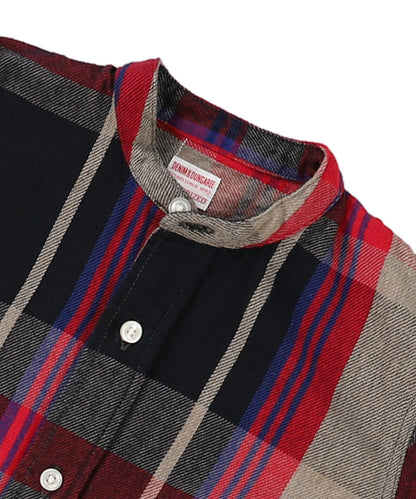 Uneven Plaid Dress
