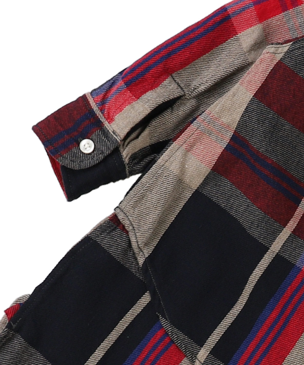 Uneven Plaid Dress