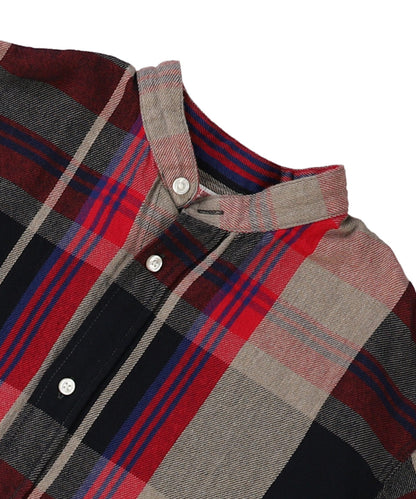 Uneven Plaid Dress(LADIES)
