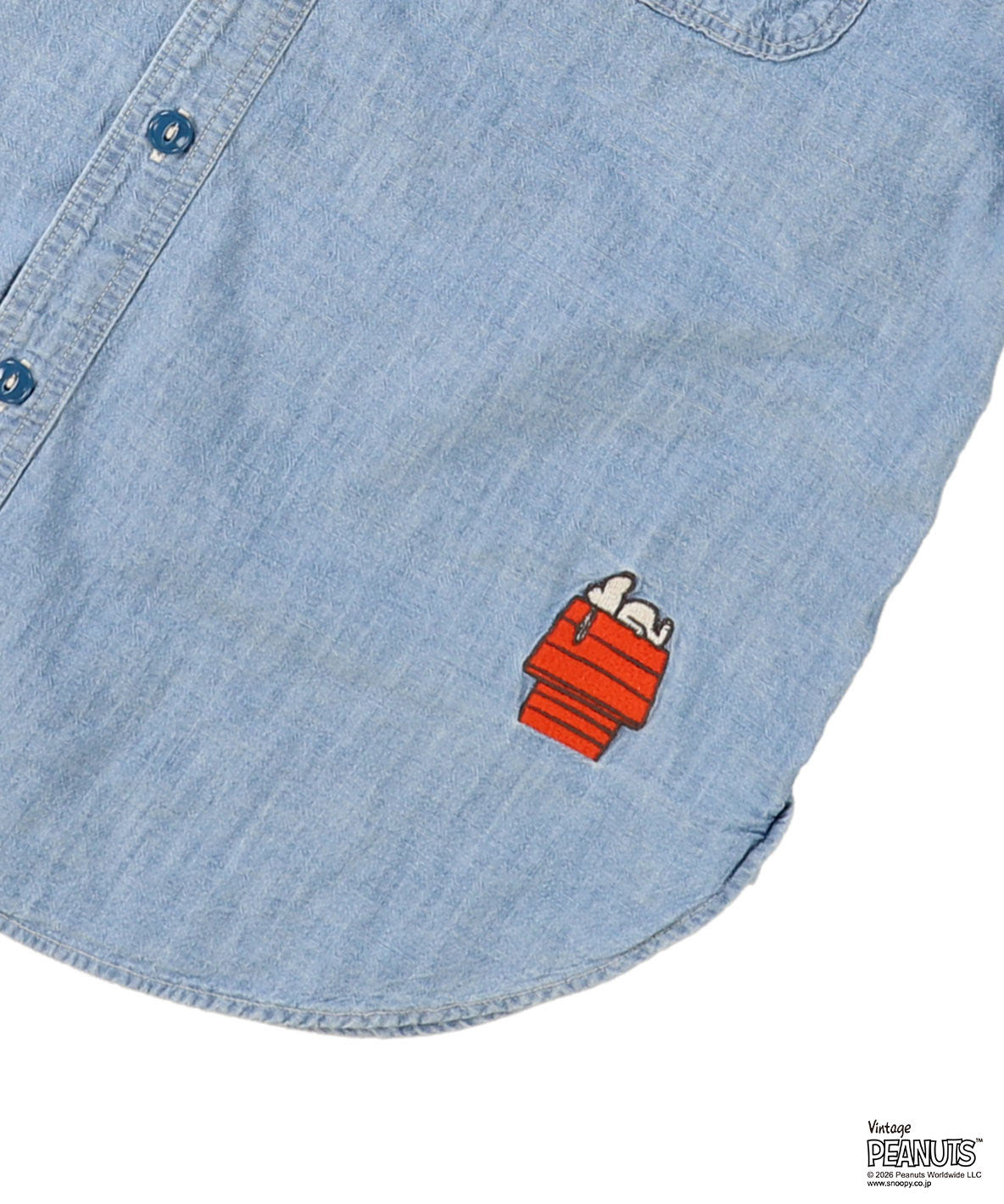 Dungaree SNOOPY Shirt(LADIES)