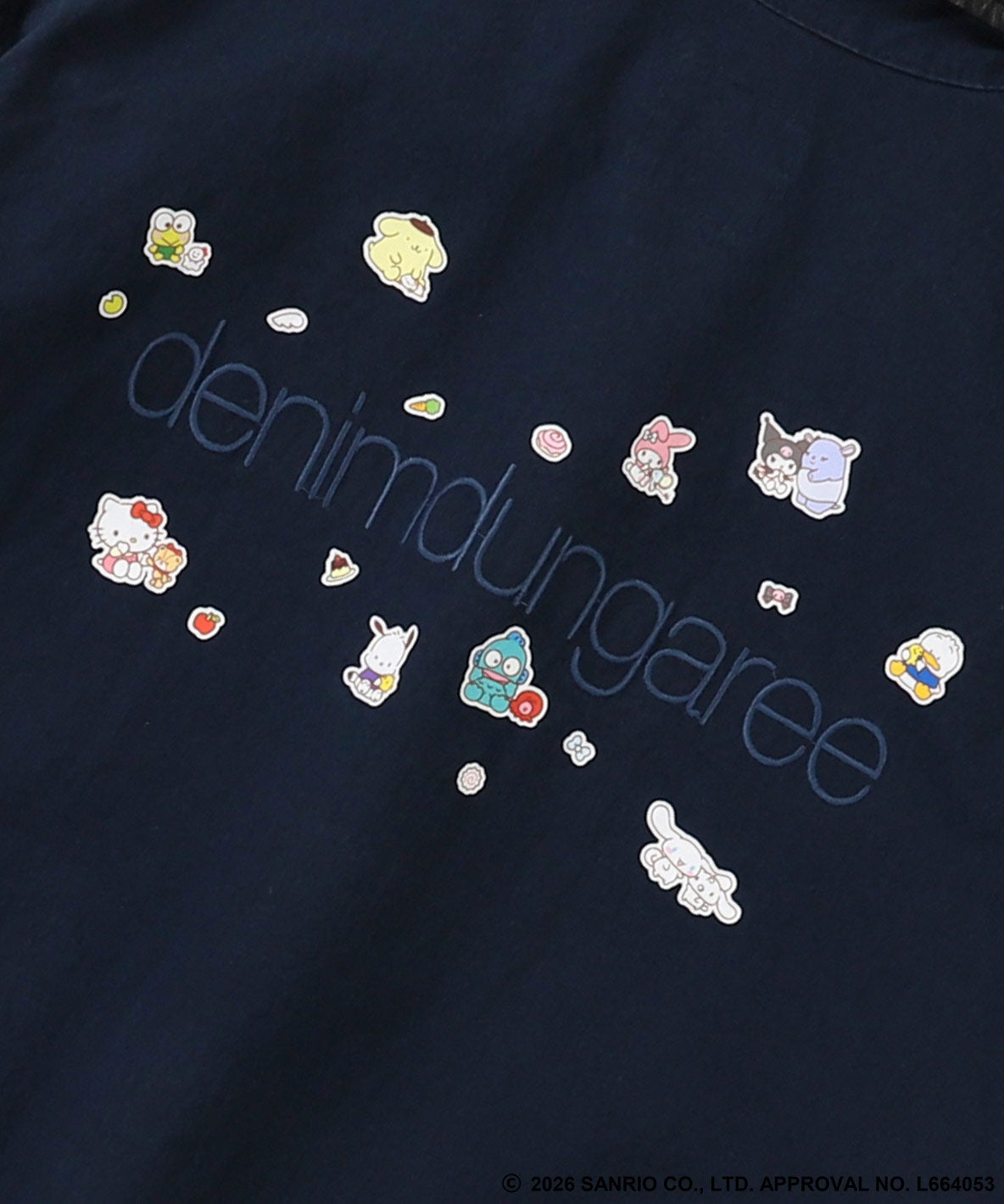 Sanrio Characters Sticker Printed Jacket(LADIES)
