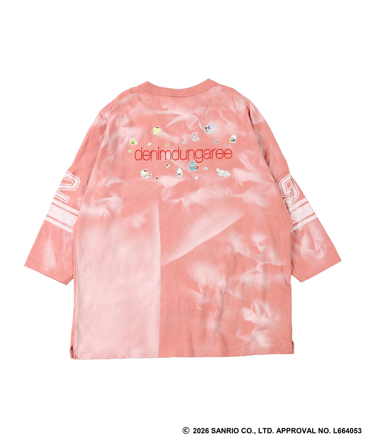 Sanrio Characters Sticker Printed Tee(LADIES)