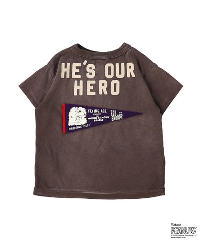 Vintage Cotton Jersey SNOOPY HERO Tee