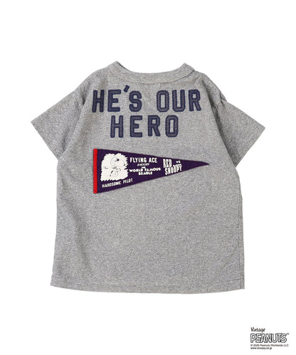 Vintage Cotton Jersey SNOOPY HERO Tee