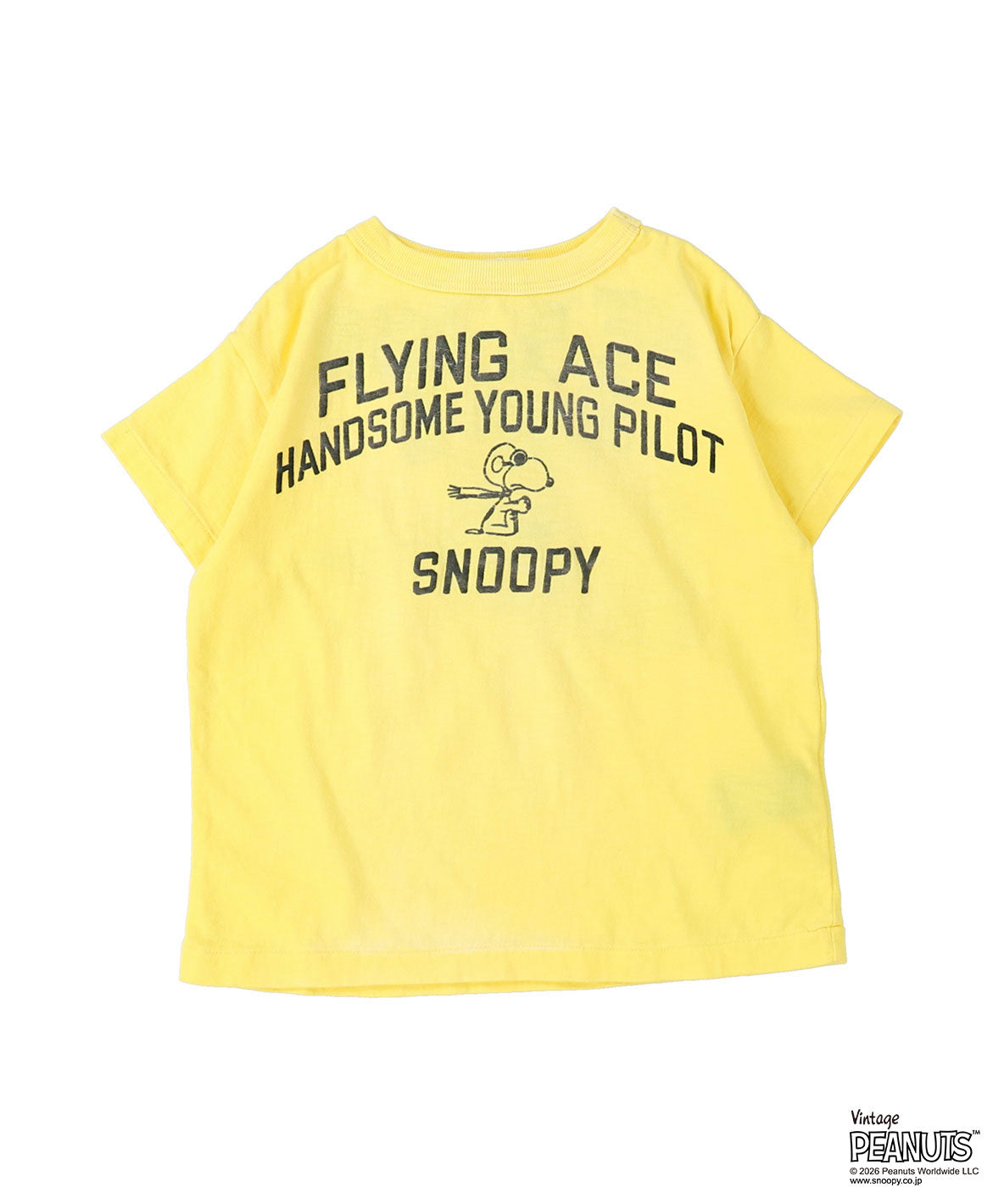Vintage Cotton Jersey SNOOPY HERO Tee