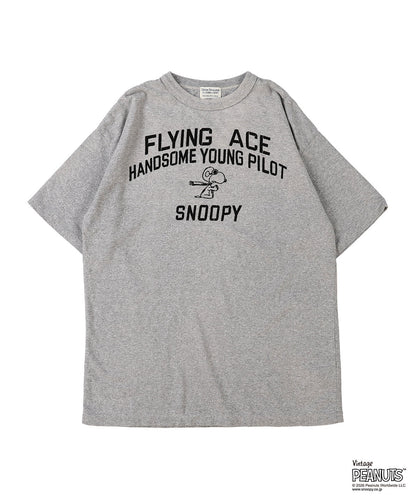 Vintage Cotton Jersey SNOOPY HERO Tee(MENS)