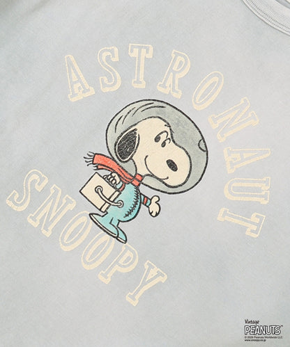 Vintage Cotton Jersey SNOOPY ASTRONAUT Tee(MENS)