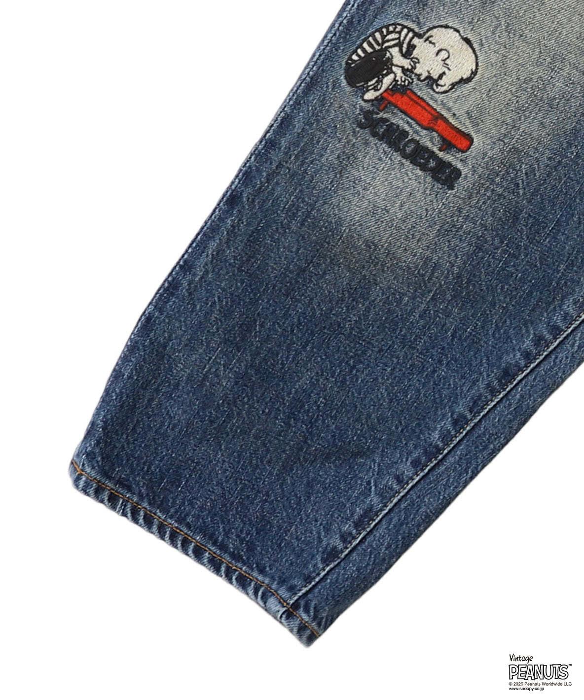Airy Denim SNOOPY Long Pants