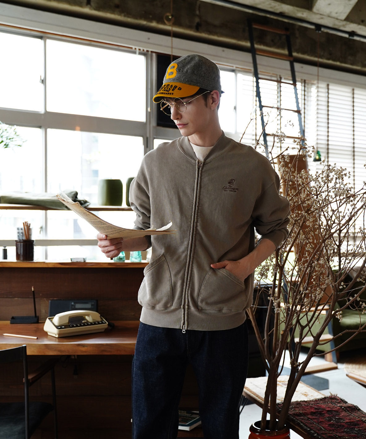 Melange Serge B Cap