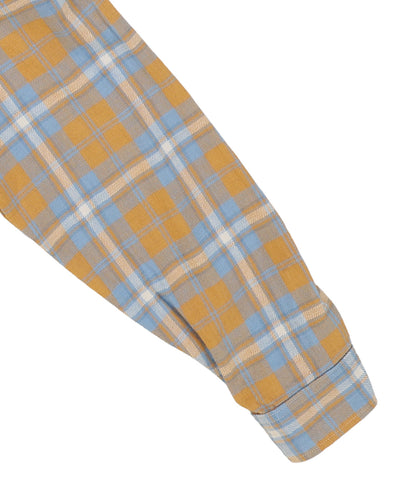 Plaid Scribble Shirt(LADIES)