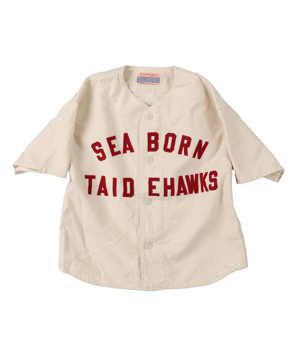 Cotton Flannel Baseball Shirt
