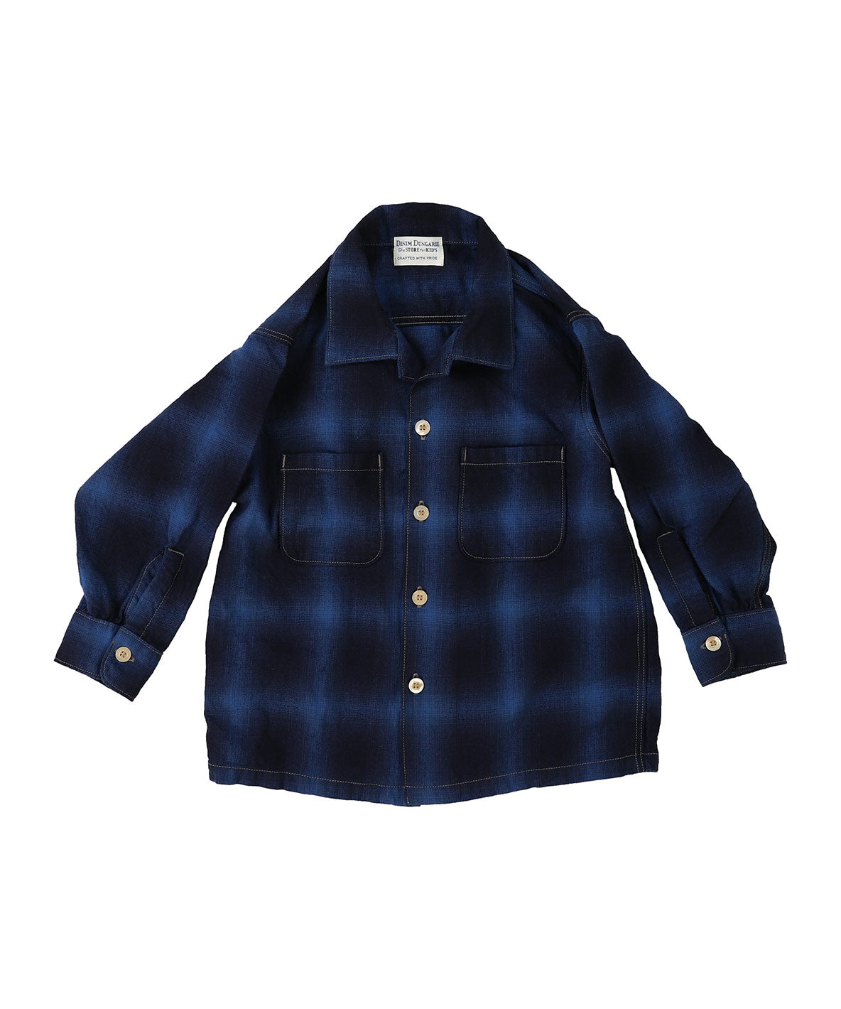 Indigo Ombre Shirt(LADIES)