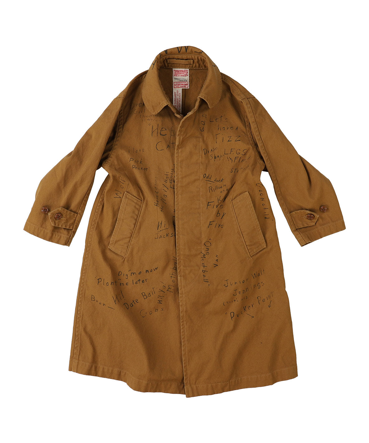 Vintage Duck Scribble Coat(LADIES)
