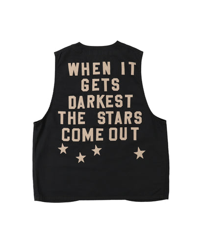 Twill Star Vest(LADIES)
