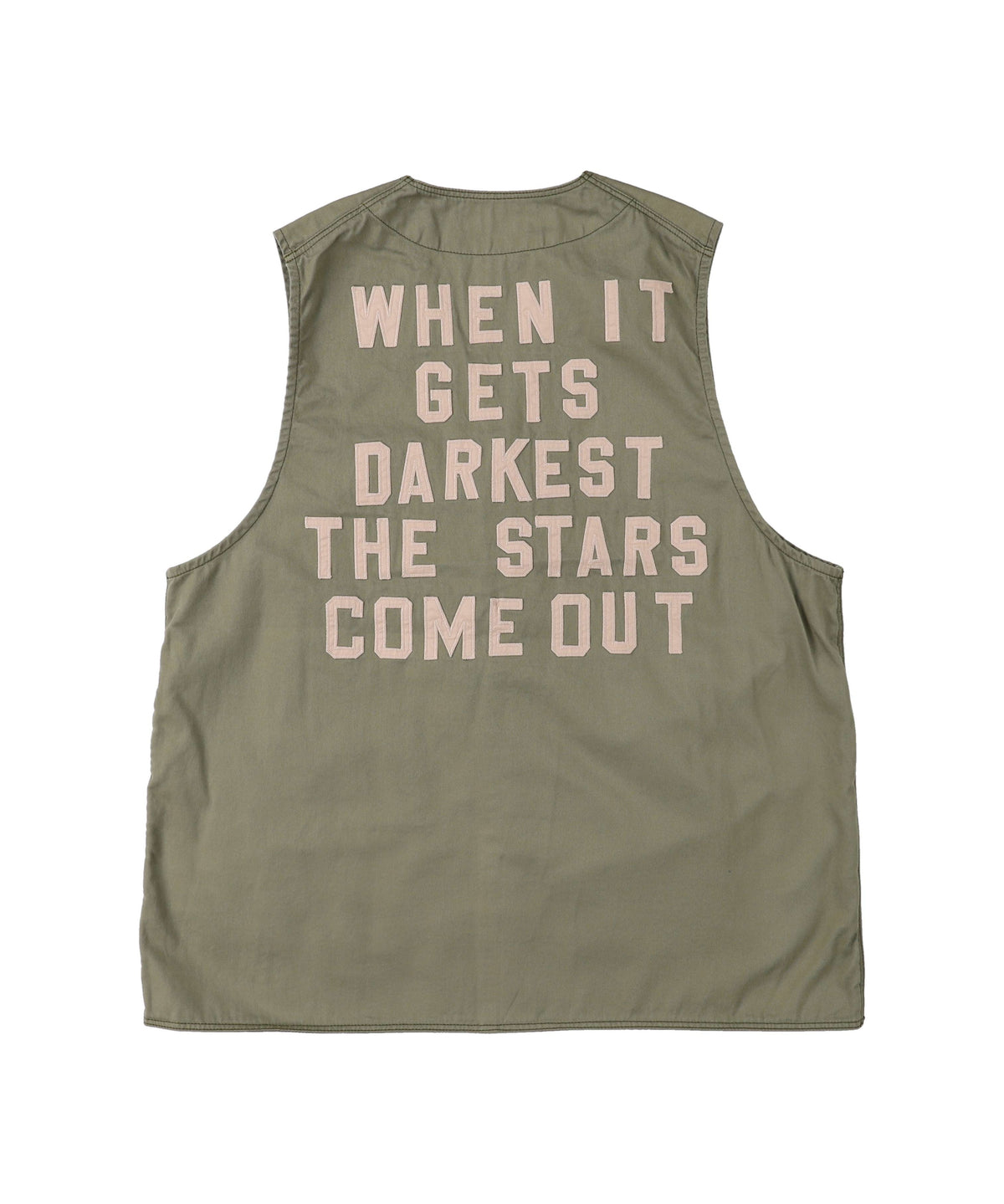 Twill Star Vest(MENS)