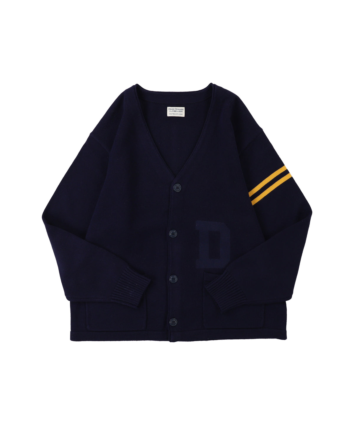 Cotton Lettered Cardigan(LADIES)
