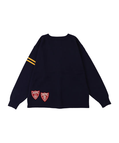 Cotton Lettered Cardigan(LADIES)