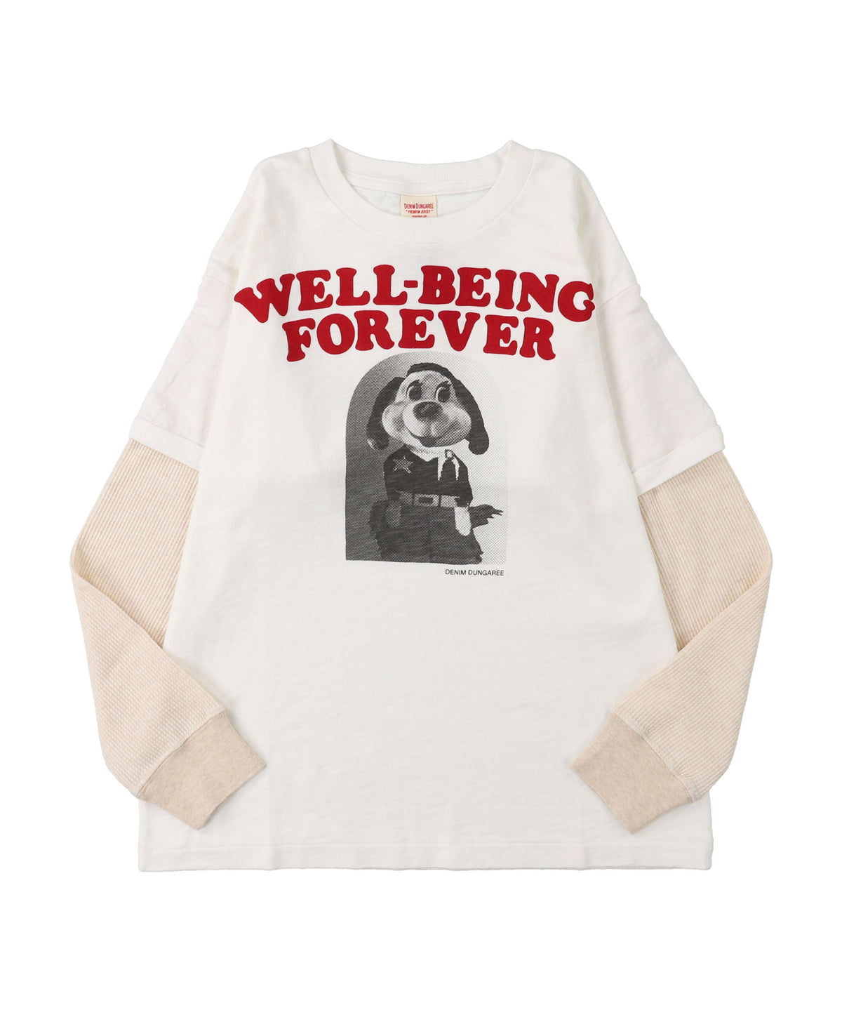 FOREVER Layered L/S Tee(LADIES)