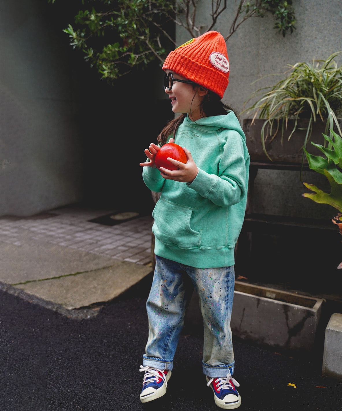 Vintage Pile Simple Hoodie