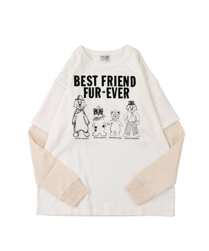 FRIEND L/S Tee(LADIES)
