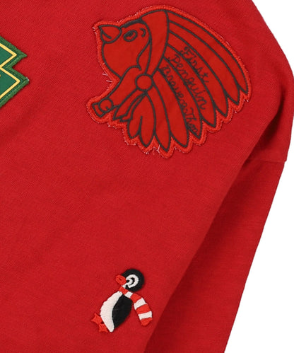 Patch Cardigan(LADIES)