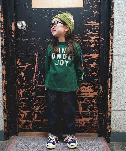 Vintage Cotton Jersey Patch L/S Tee