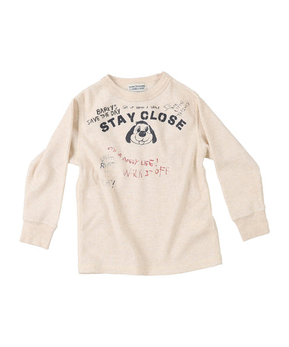Scribble Waffle L/S Tee
