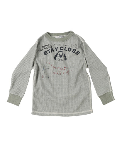 Scribble Waffle L/S Tee