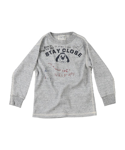 Scribble Waffle L/S Tee
