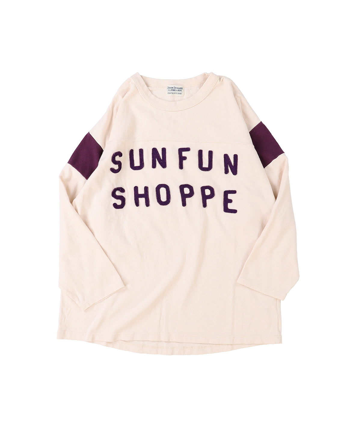 Vintage Cotton Jersey SUNFUN L/S Tee(LADIES)
