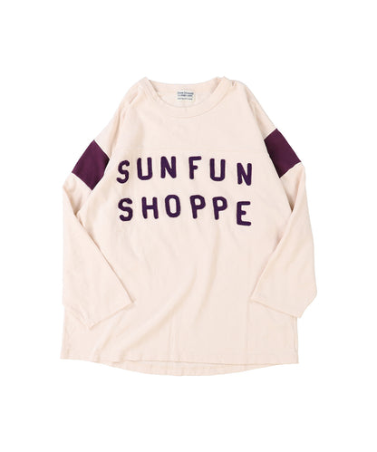 Vintage Cotton Jersey SUNFUN L/S Tee(LADIES)