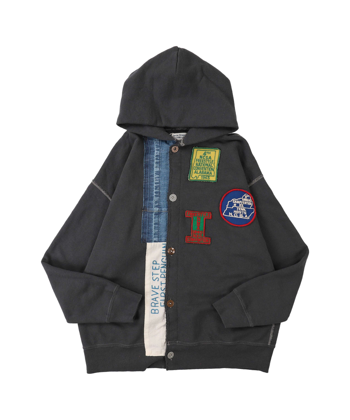 Vintage Pile Remake Hoodie(LADIES)