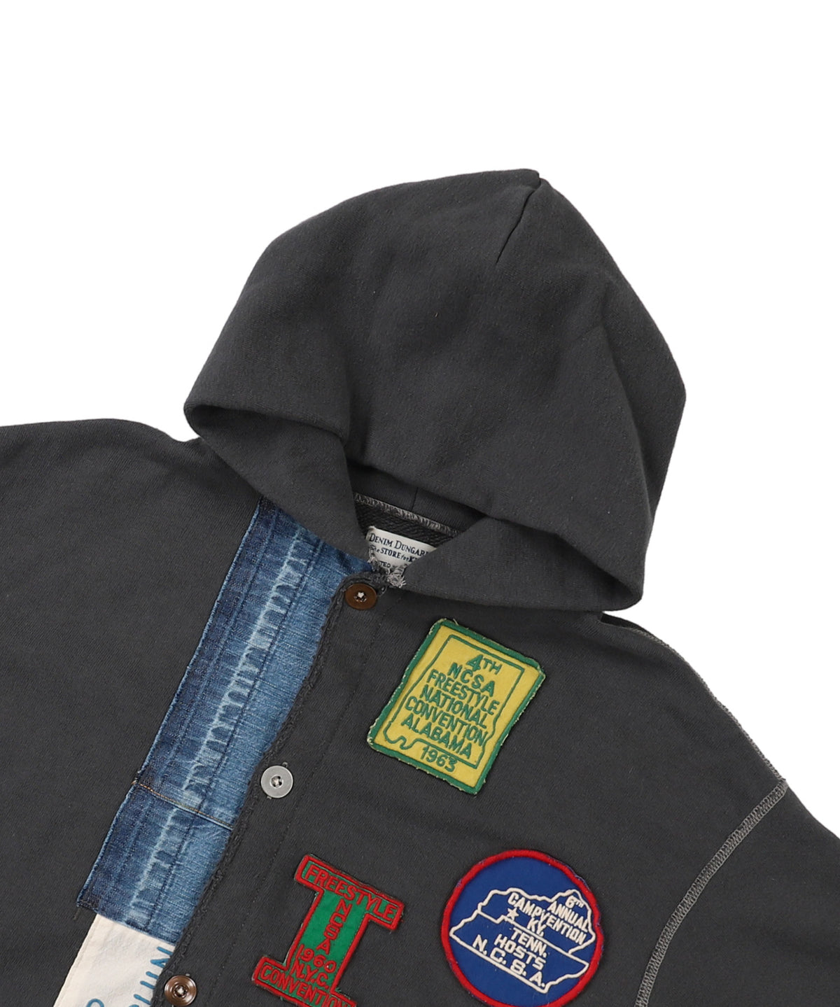 Vintage Pile Remake Hoodie(LADIES)