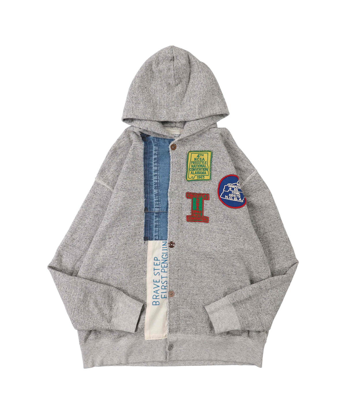 Vintage Pile Remake Hoodie(MENS)