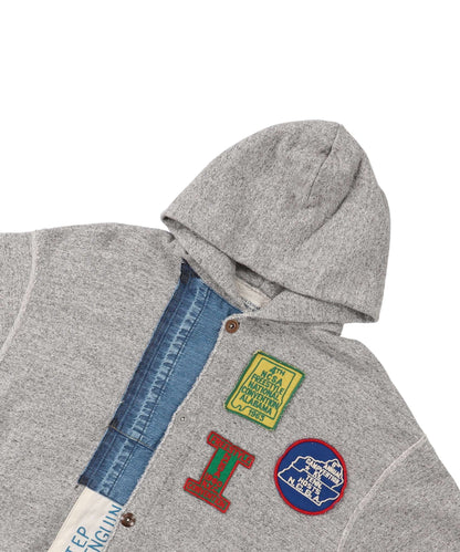 Vintage Pile Remake Hoodie(MENS)