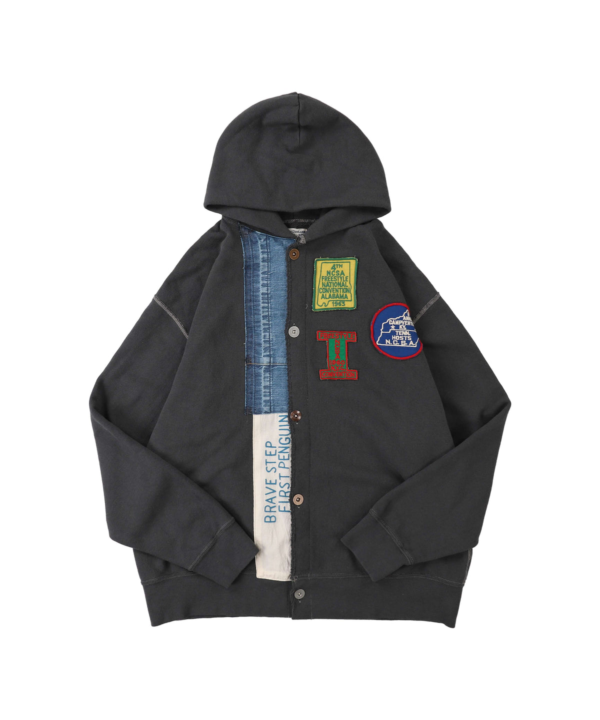 Vintage Pile Remake Hoodie(MENS)