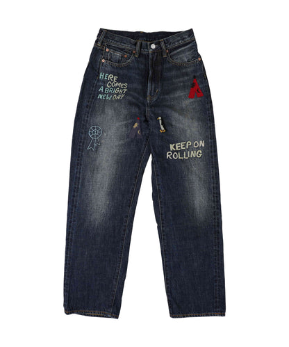 12oz HOME MADE Denim NEW DAY Pants(LADIES)